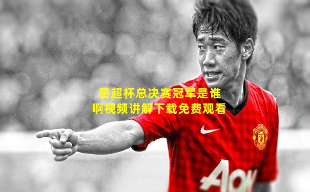 墨超杯总决赛冠军是谁啊视频讲解下载免费观看